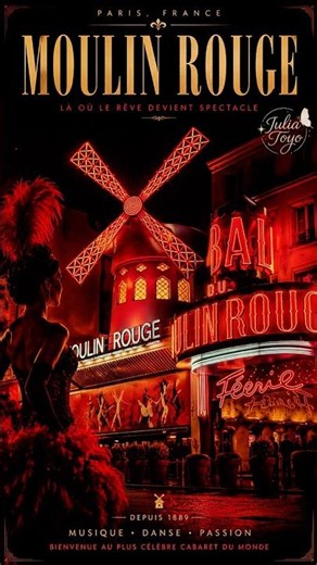 Daylight at the legendary Moulin Rouge 🇫🇷