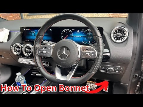 How To Open Bonnet On A Mercedes Benz GLA 2018-2025