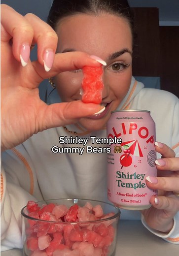 Shirley Temple Infused Gummy Bears Recipe