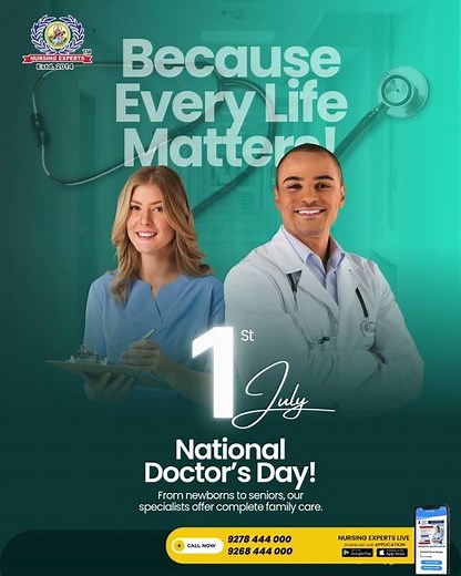 National Doctor's Day 2026 ❤️🩺 | Honoring the Heroes Who Save Lives