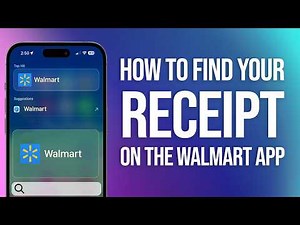 How To Find Your Receipt On Walmart App: Easy Guide!