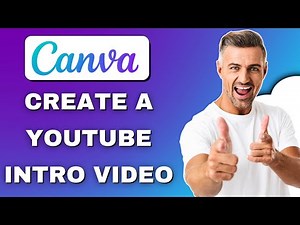 How to Make an Intro For YouTube Videos Free in Canva | How to Create a YouTube Intro 2025