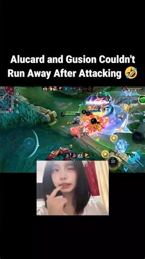 Alucard & Gusion Couldn't Run Away After Attacking 🤣 #mobalegends5v5 #moba5v5english #moba5v5pippin
