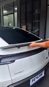 This real-carbon-fiber RT-style wing is built specifically for the Model Y Juniper (2026 ), giving your ride both an edge in aerodynamics and an unmistakable street-style flair. Tough yet lightweight, it enhances rear downforce for sharper stability while accelerating or carving through corners, and its glossy weave finish instantly elevates your rear profile into true performance-car territory. The install? No drilling — just peel, align, and press on with 3M automotive adhesive for a perfect, 