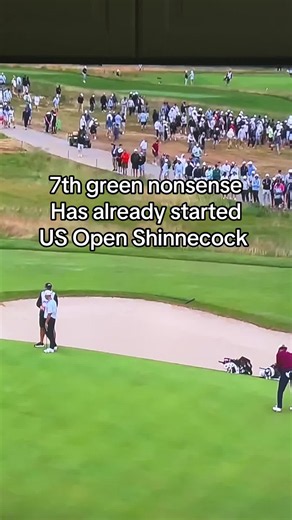 US Open Shinnecock 7th Green: Slippery Moments and Key Plays