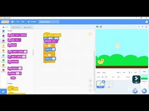 Make a chick and egg game in scratch with audio.