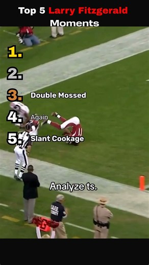 Larry Fitzgerald’s 5 GREATEST Moments Ever Hall of Fame Legend