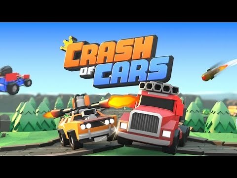 Crash of Cars - Gameplay Walkthrough - Multiplayer car battle game! (Android, iOS)