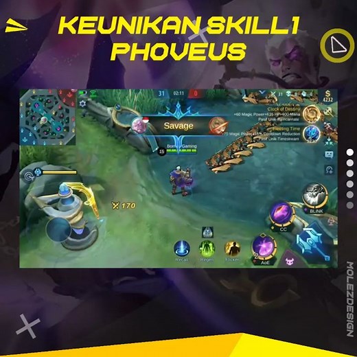 MLZDESIGN on Instagram: "Bau bau hero OP nih 🤣 . . . Sc : @borneo.gaming"