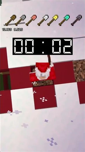 SHOVEL VS DIRT MINECRAFT #battle #minecraft #pickaxe #test