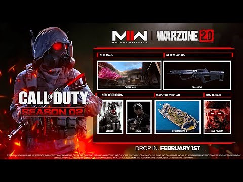 MW2 SEASON 2 Road Map (NEW Maps, DLC Weapons, Resurgence, Battle Pass, & MORE) - Modern Warfare 2