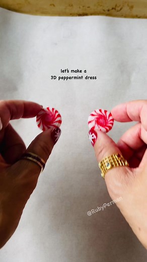 4.2K views · 34 reactions | Candy Couture #katyperry #CozyLittleChristmas #peppermint | Ruby Perman Art | Facebook