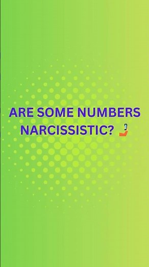 Why are these numbers "Narcissistic"? | Math Mystery 🧪