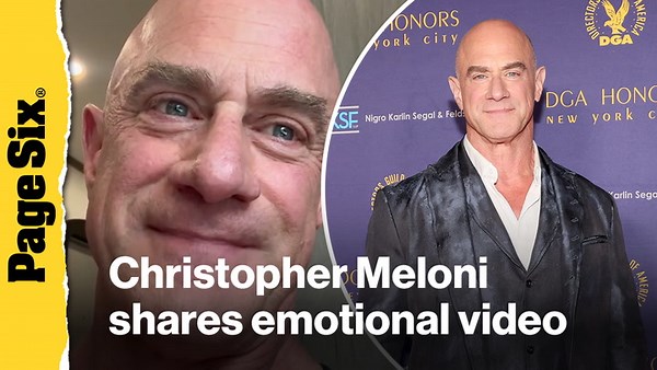 Christopher Meloni tears up over ‘Law and Order’ spinoff cancellation in emotional video