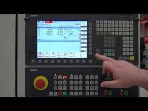 How to save data and back up machine on a Siemens 828D control