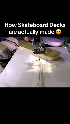 That’s a satisfying process  #skateboard #made #skateboarddec... #howto | Nell Clark | Facebook