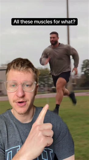 Blake Sanburg on Instagram: "Chris Bumstead almost injured himself trying to run"