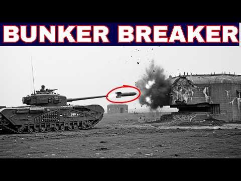 The British AVRE Tank That Launched Massive Petard Bombs and Shattered Concrete Forts