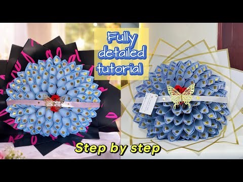 How to make a Stunning Money Bouquet | A Step by Step DIY Tutorial