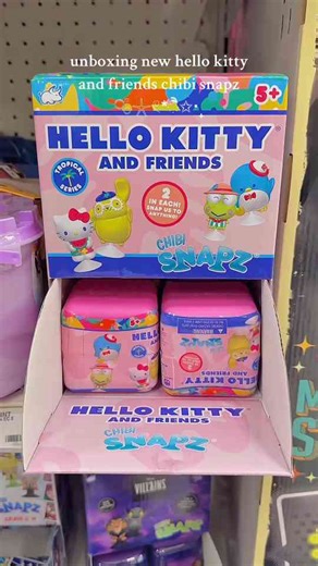 Found New Hello Kitty & Friends Chibi Snapz Blindboxes At Target!