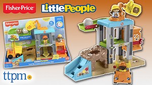 Watch Little People Load Up 'n Learn Construction Site from Fisher-Price on Amazon Live