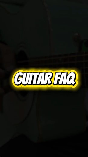 New Guitar Players Always Ask This! 🤔🎸 | Guitar FAQ #guitarshorts