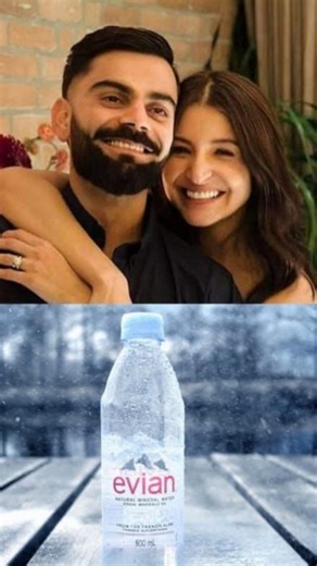 all_news are available on Instagram: "₹4,000 का पानी — हाँ, आपने सही पढ़ा! विराट कोहली और अनुष्का शर्मा Evian Natural Spring Water पीते हैं, जो सीधा फ्रांस के Alps पहाड़ों से आता है। हम ₹20 की Bisleri खोलने से पहले सोचते हैं… और वहाँ एक-एक घूंट ₹4000 की होती है! 😅 कहते हैं न — “पानी वही है, बस बोतल और बैंक बैलेंस अलग-अलग हैं।” 💸 कभी-कभी सोचता हूँ… हम पानी बचाने की बात करते हैं, और कुछ लोग पानी दिखाने की! 😂 #EvianWater #LuxuryLife #ViratKohli #AnushkaSharma #Bisleri #RichLifestyle #FunnyPost #