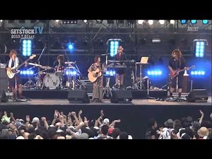 Yui - Summer song + Gloria LIVE HD (Setstock 2010)