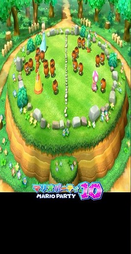 Goombrat Combat - Mario Party 10 Master Level #shorts #funnyminigames