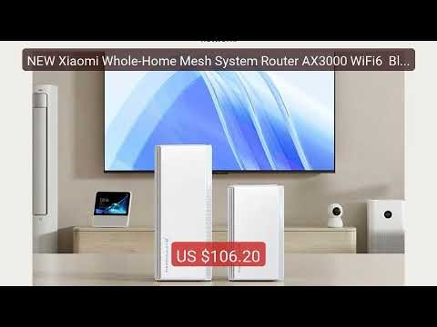NEW Xiaomi Whole-Home Mesh System Router AX3000 WiFi6 Blue... — Top Pick 2026 | Unbeatable Price!