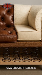 Discover the secret behind our iconic comfort! 😍 As Chesterfield specialists, we reveal the magic in our sofa springs. Watch our safe delivery preview and read the full story! Read more → https://blog.chesterfield.com/the-essential-guide-to-chesterfield-sofa-seat-springs-and-comfort-technology/ | Chesterfield.com