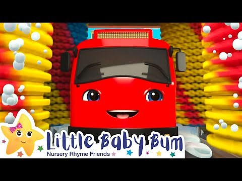 Carwash Song | Nursery Rhymes with Subtitles