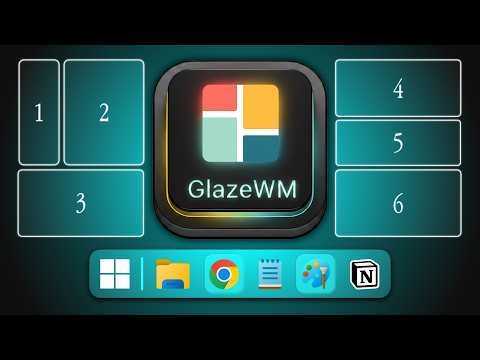 I Tried GlazeWM on Windows 11 (It Wasn't What I Expected)