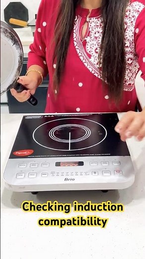 How to check if any utensil is induction compatible or not- see it | #inductioncooktop #inductionhob