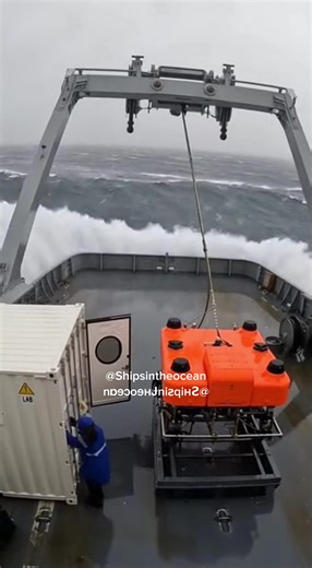 Navigating Heavy Winds: A Stormy Day at Sea