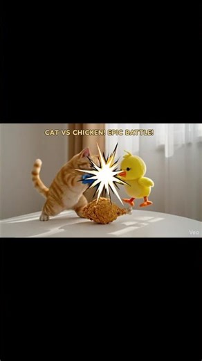 Tingu Boxing with Silly Cat #cat #cute #funny