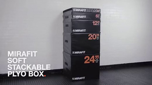 Mirafit Soft Stackable Plyo Box - Choice of Height