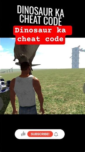Indian Bike Driving 3D Dinosaur Cheat Code 😱 | Dino Secret
