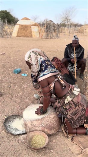 Cotidianidad de la comunidad Himba. #inspirationofafrica