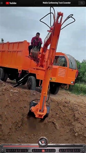 Unique Truck Excavator : How Soil Digs With Perfect Efficiency #machinery #process