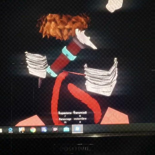 dragon ball Azure rp minha oc edit #roblox