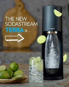 76K views · 41 reactions | Just a click and a push- that’s it. A machine made for everyone, see just how Easy Peasy our new Terra is. #SodaStreamTerra | SodaStream USA | Facebook