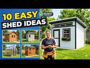 Build a Garden Shed This Season | 10 Easy DIY Designs for Any Backyard