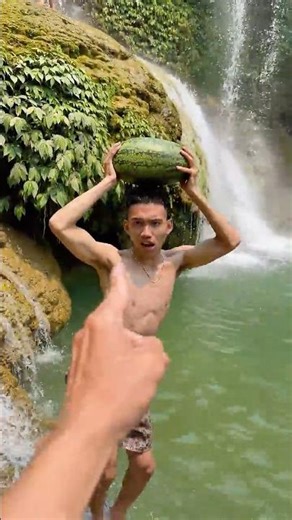 Funny Way To Clean Your Friend