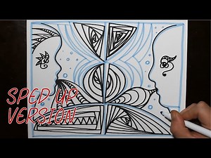 Creating Simple Abstract Portrait Art From The Soul - Videos For Kids
