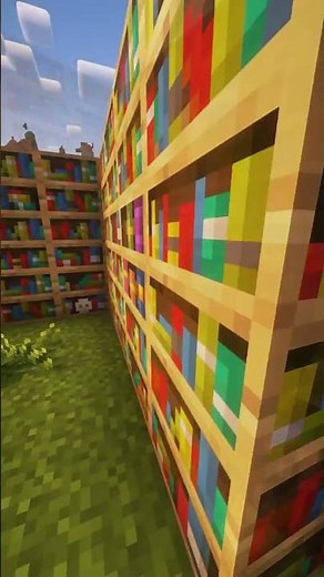 SECRET bookcase door tutorial (2 toriel) #minecraft #dothingsyoudontwanttodo #minecrafthumor