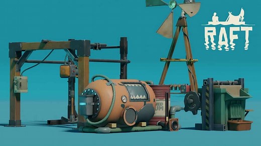 Raft Recycler Guide - How to make Trash Cubes