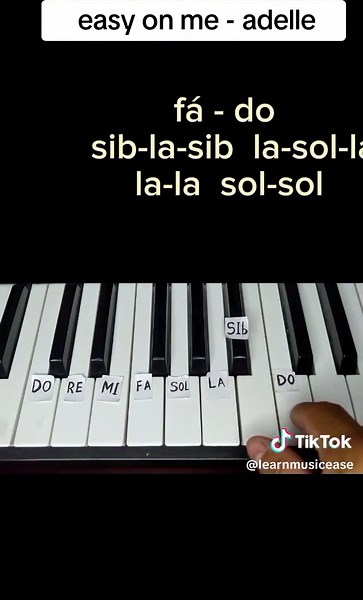 Tutorial de Piano: 'Easy On Me' de Adele