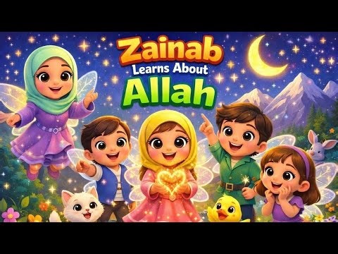 Who Is Allah? | Zainab Learns About Allah | Islamic Video for Kids