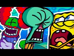 СКВИДВАРД - ТРИККИ ! ГУБКА БОБ В FRIDAY NIGHT FUNKIN VS The Squidward Tricky Mod